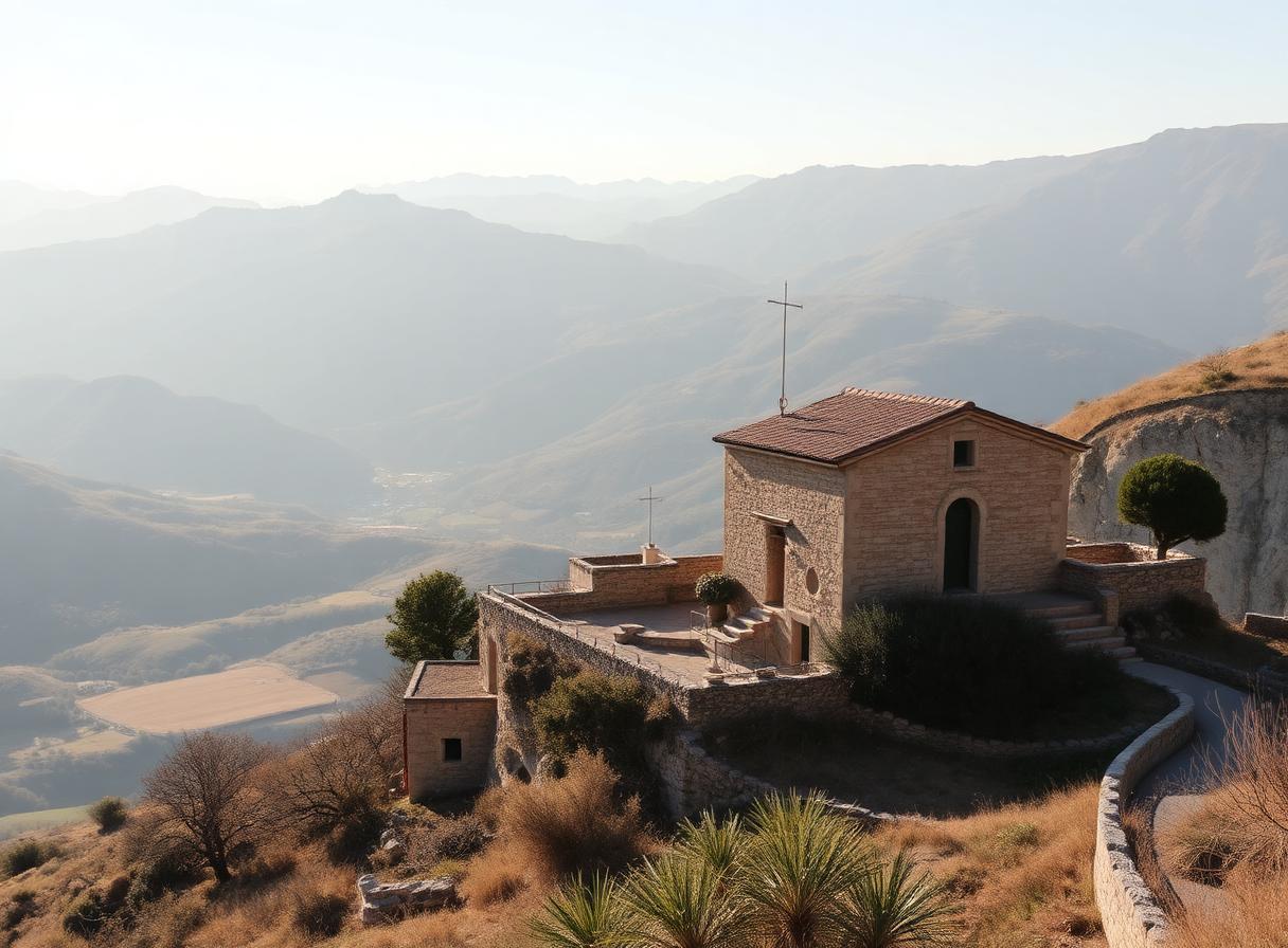 Stimmungsbild von Stilo am Monte Consolino